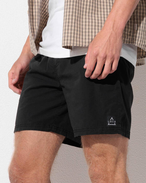 Dual Motion Elastic Waist Shorts