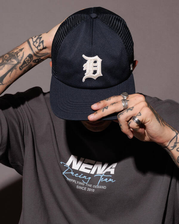 Detroit Tigers Vintage Trucker Cap