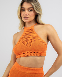 Thanne Dominique Crochet Top for Womens image number null