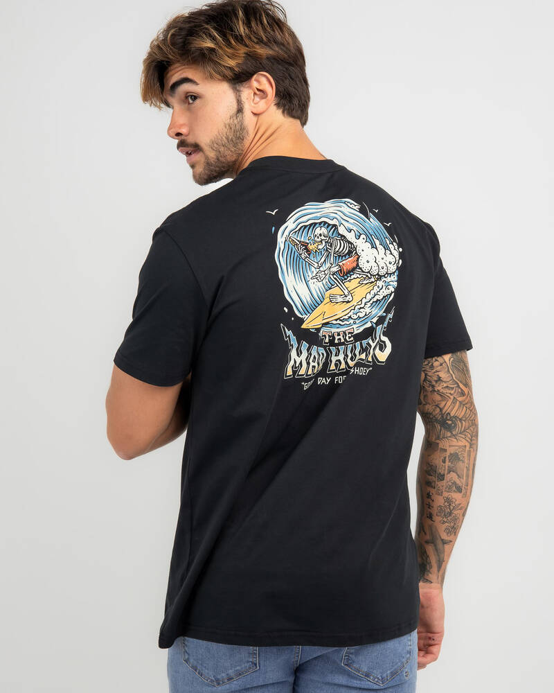The Mad Hueys Surfing Shoey T-Shirt for Mens