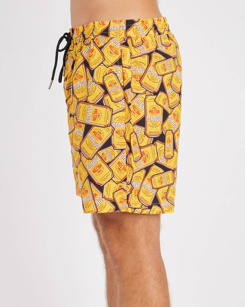 Milton Mango Fever Elastic Shorts for Mens