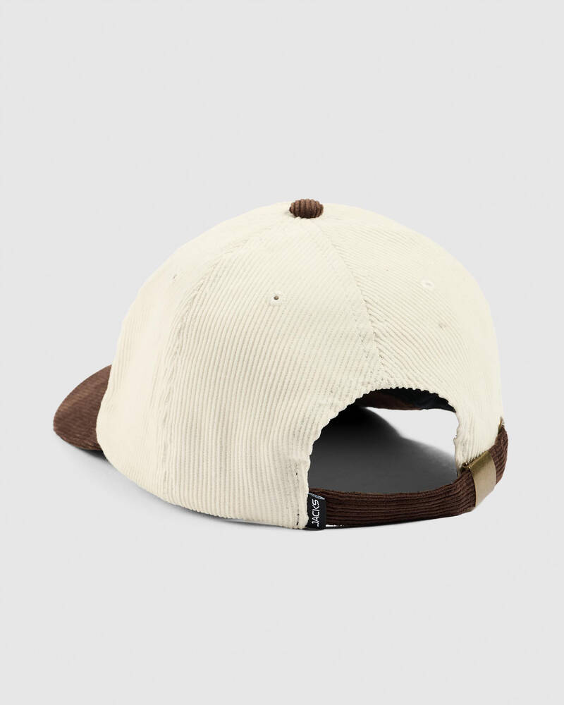 Jacks Wavecrest Cord Five Panel Cap for Mens