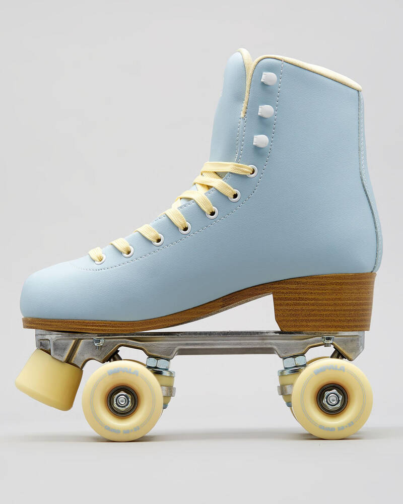 Shop Impala Quad Rollerskates In Sky Blue/ Yellow Fast Shipping