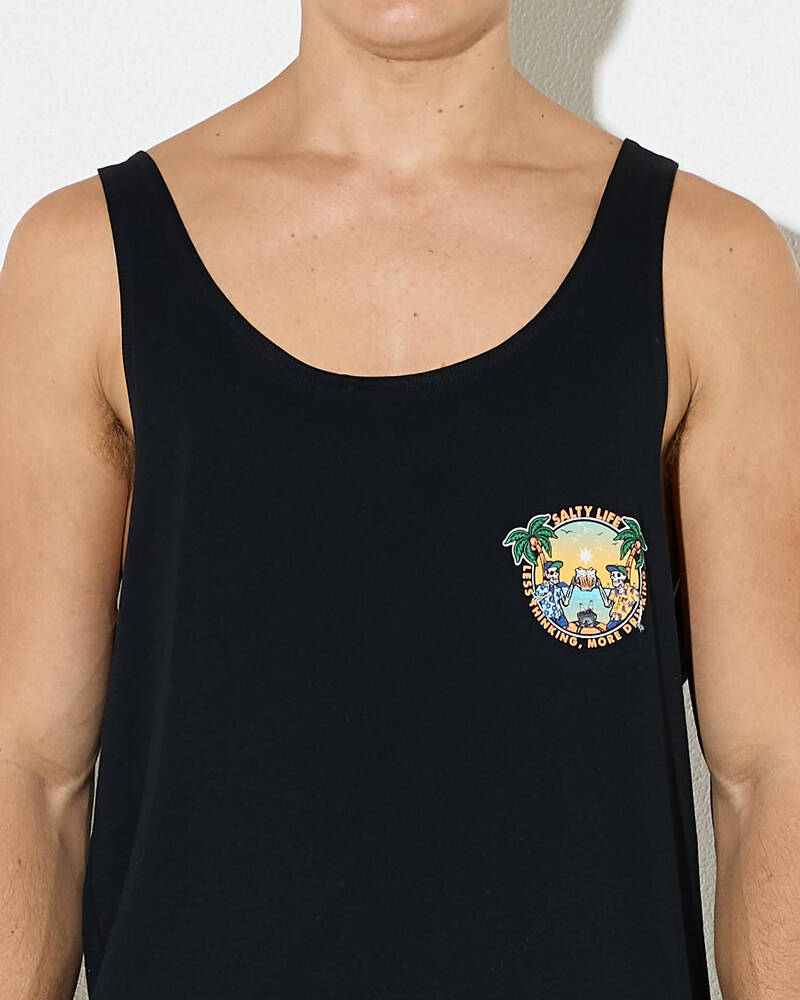 Salty Life Greater Days Singlet for Mens