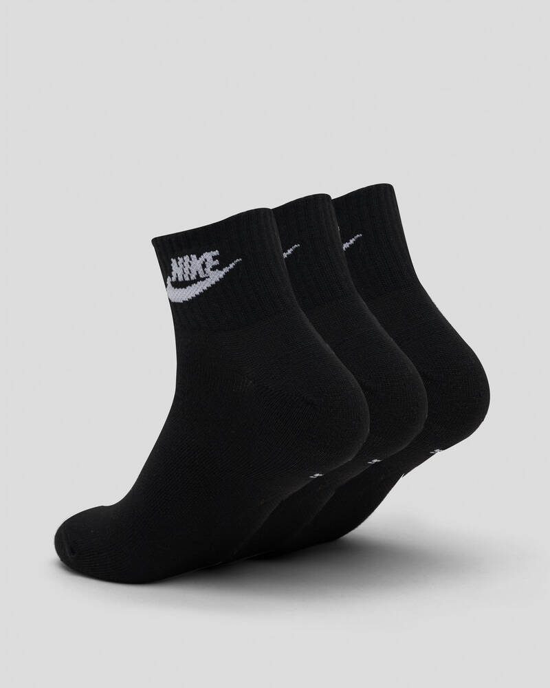 Nike Everyday Essential Ankle Socks 3 Pack for Mens