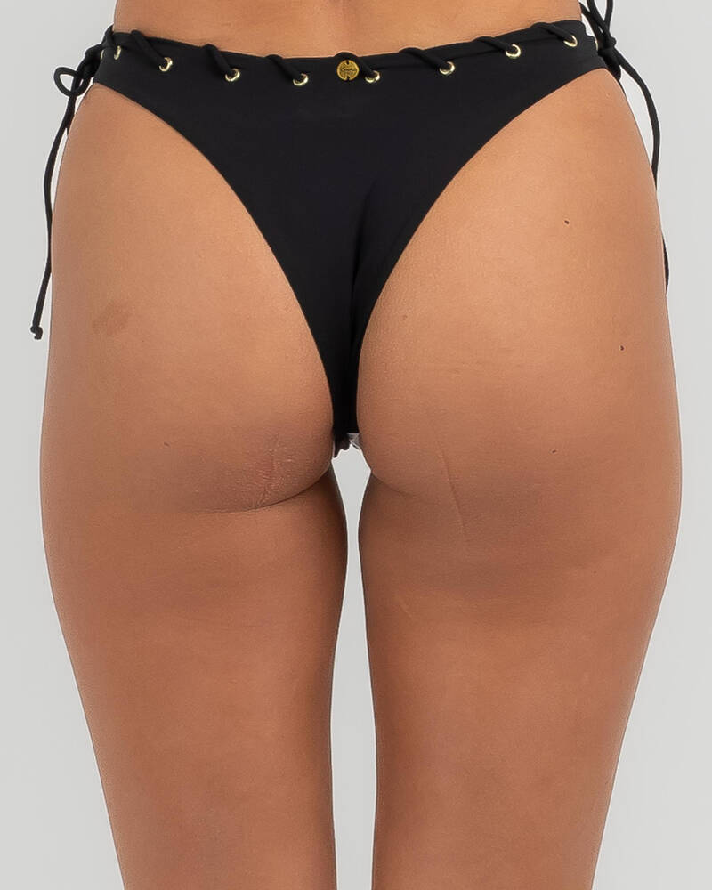 Kaiami Camryn High Cut Bikini Bottom for Womens