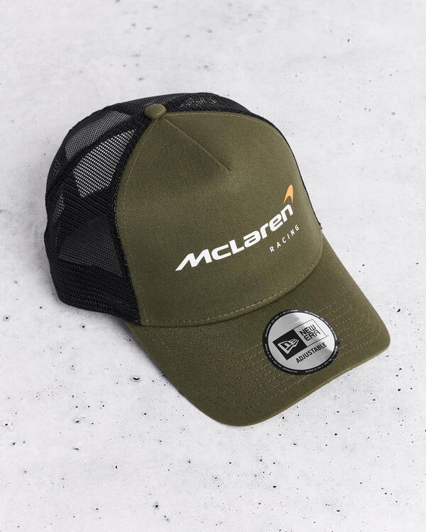 New Era McLaren Seasonal Trucker Cap for Mens
