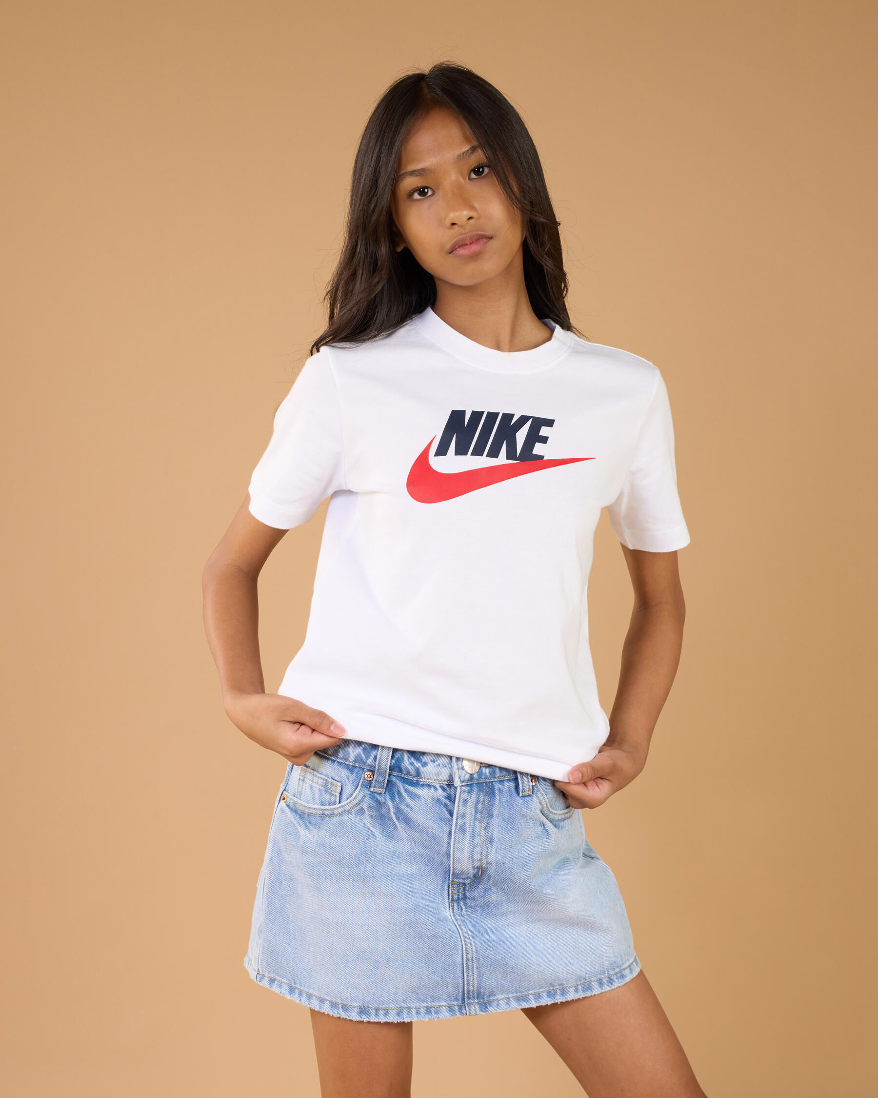 nike futura t shirt white