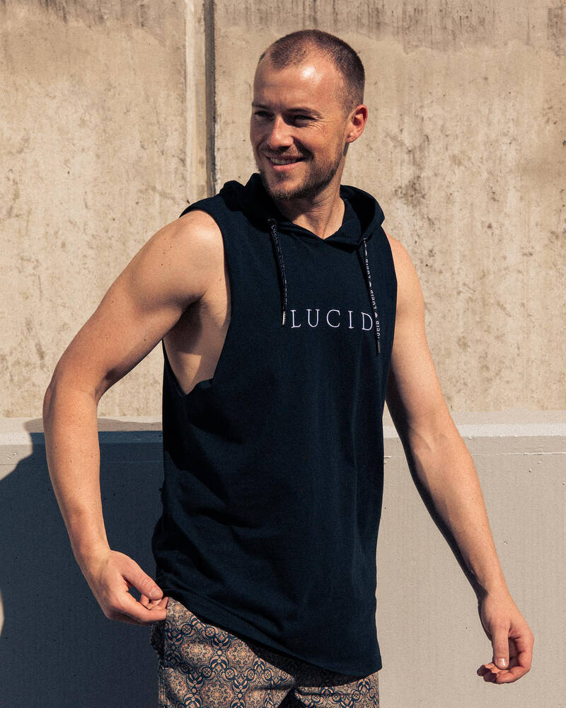 Lucid Empire Hooded Muscle Tank for Mens