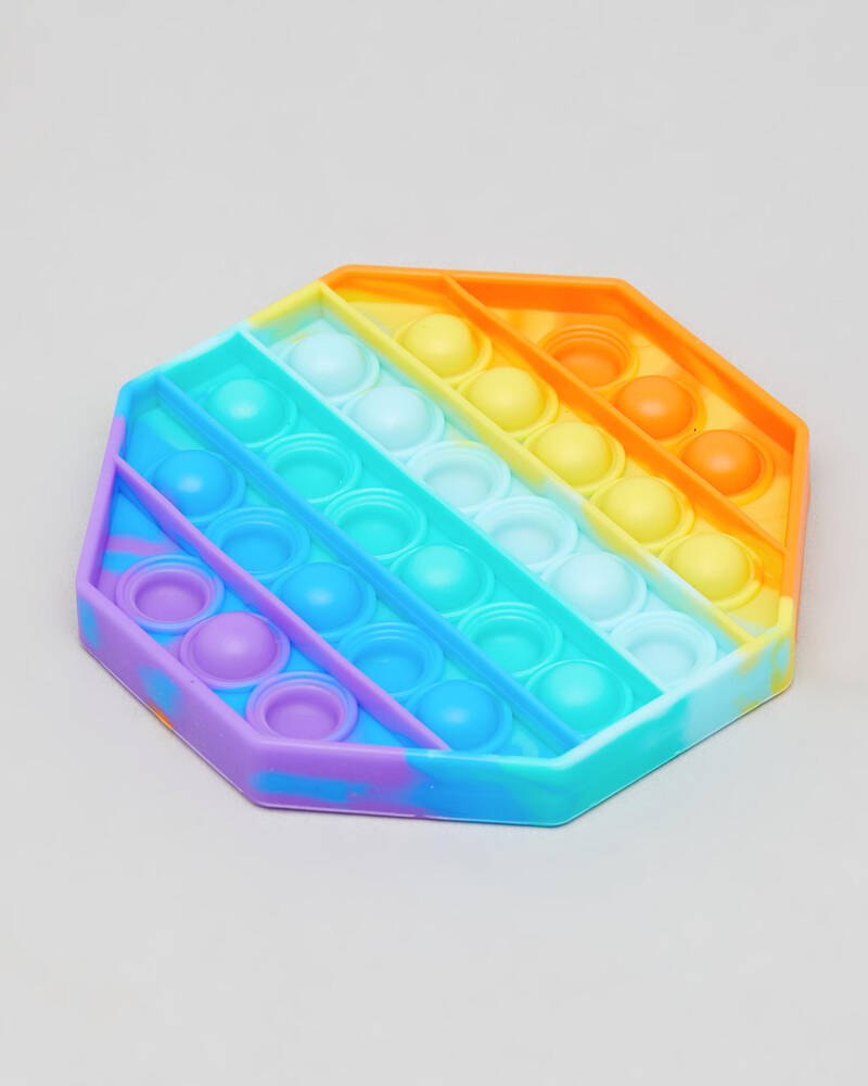 Get It Now Geometric Rainbow Pop It Toy for Unisex