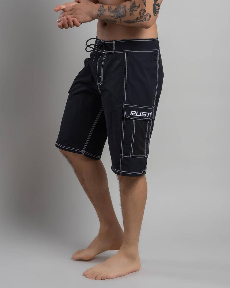 Rusty Pick Pocket Board Short for Mens