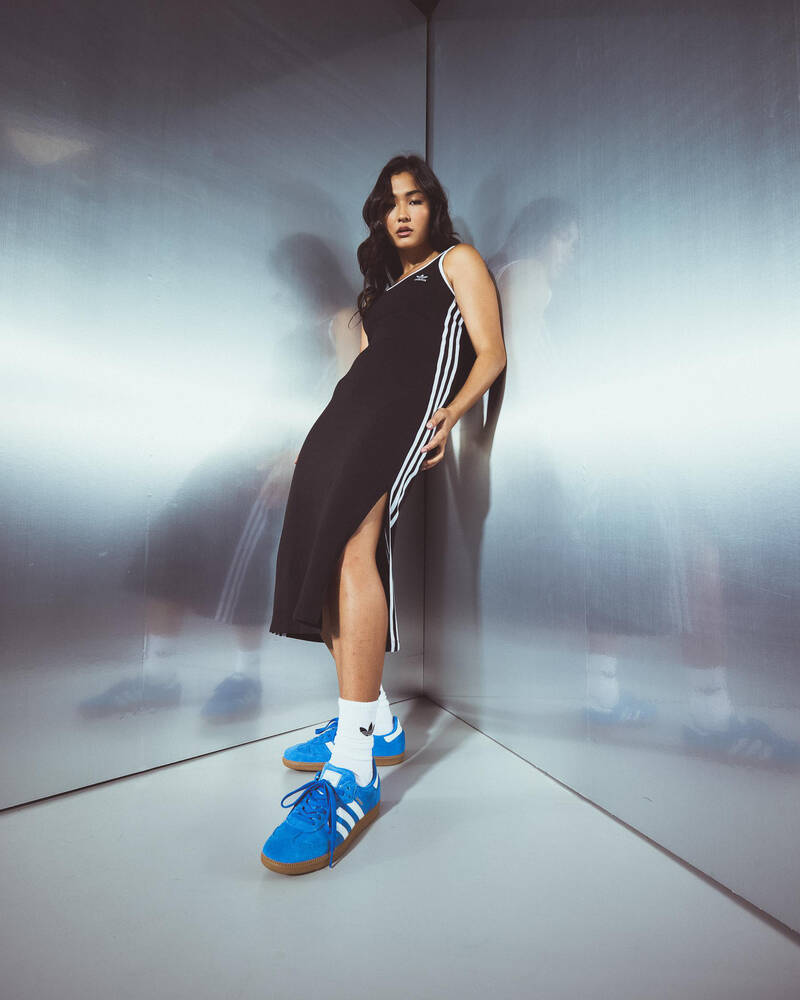 adidas Three Stripe Tank Dress for Womens