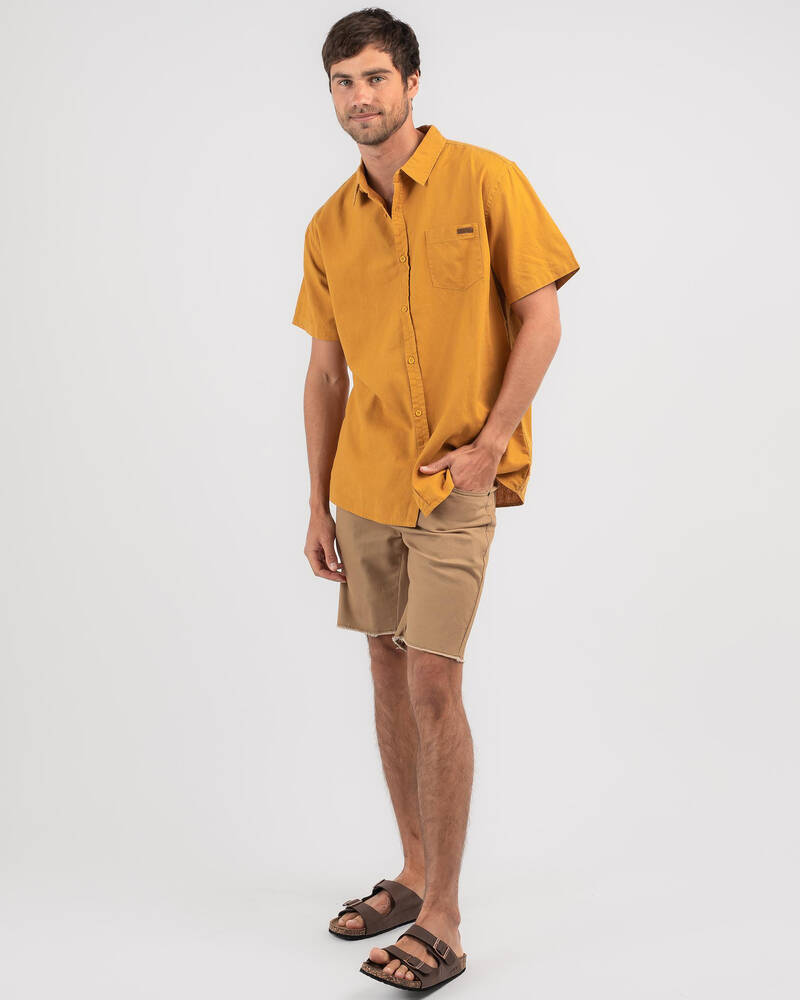 Skylark Hemp Short Sleeve Shirt for Mens