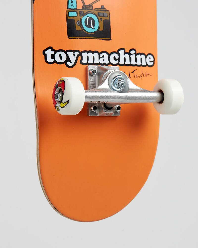Toy Machine 8.5" Templeton Camera Monster Complete Skateboard for Mens
