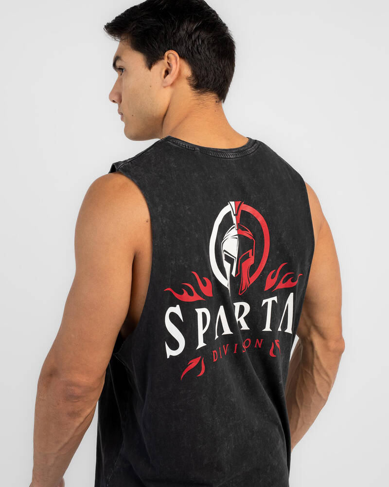 Sparta Eternal Flame Muscle Tank for Mens