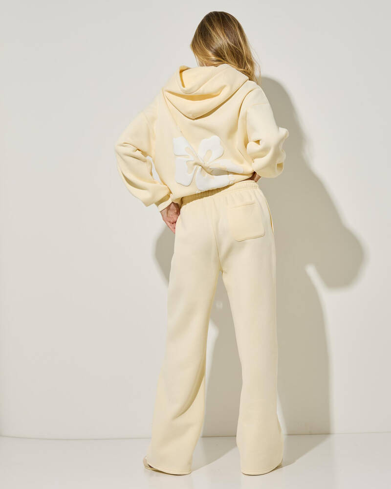 Malibu Lounge Malibu Lounge Hibiscus Sweatpants for Womens