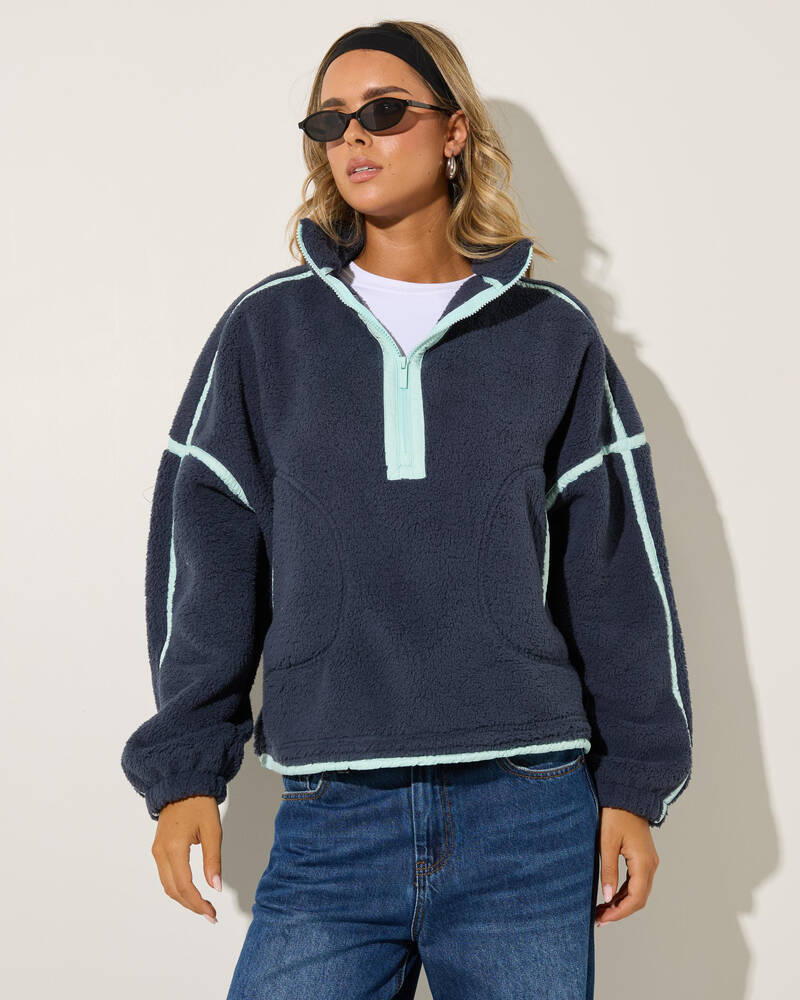 Mooloola Summit Quarter Zip Polar Fleece for Womens