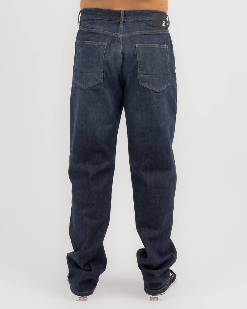 DC Shoes Worker Relaxed Fit Denim Jeans for Mens