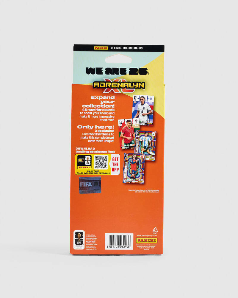 Panini 2026 FIFA World Cup Adrenalyn Upgrade Set for Unisex