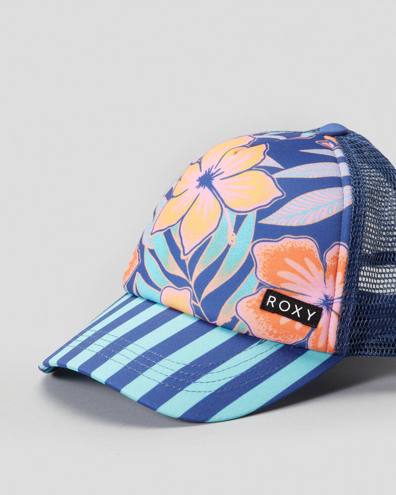 Roxy Girls' Honey Coconut Trucker Cap for Womens