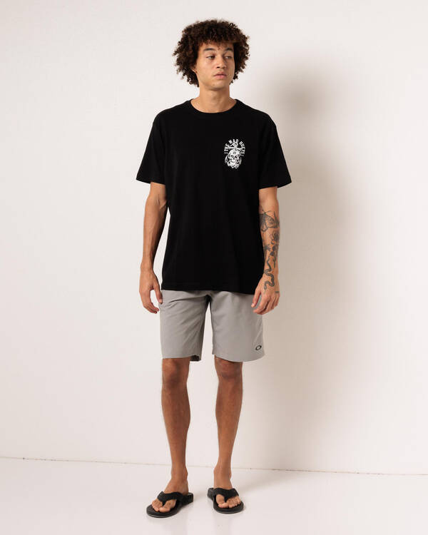 The Mad Hueys Rope Skull Anchor T-Shirt for Mens