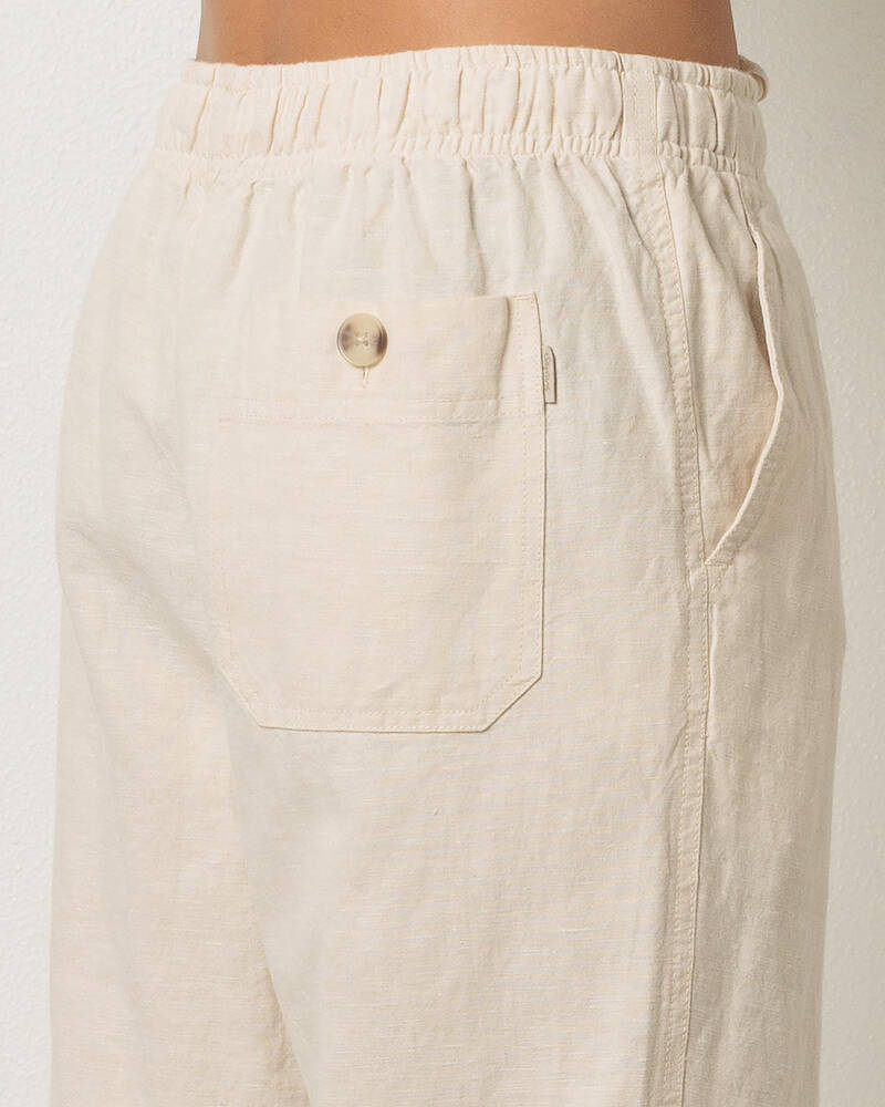 Skylark Leisurely Linen Blend Pants for Mens