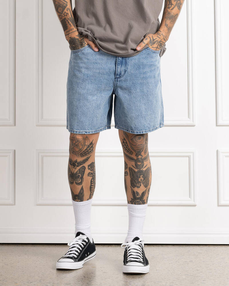 Wrangler Slacker Denim Shorts for Mens