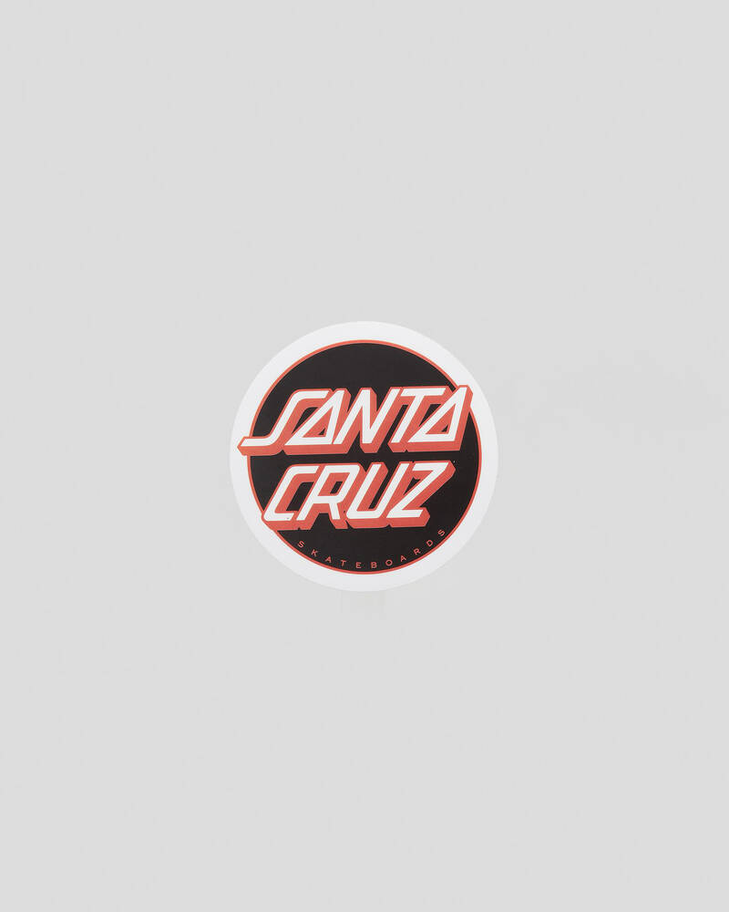 Santa Cruz No Fill Dot Sticker for Unisex
