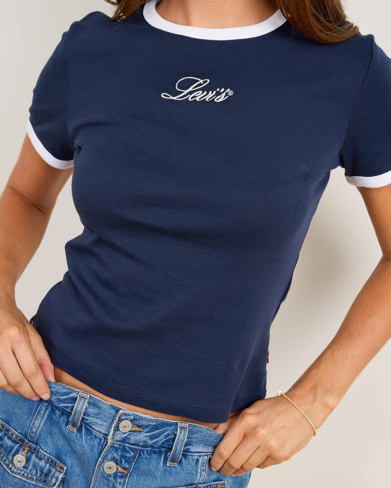 Levi's Graphic Ringer Rickie T-Shirt for Womens