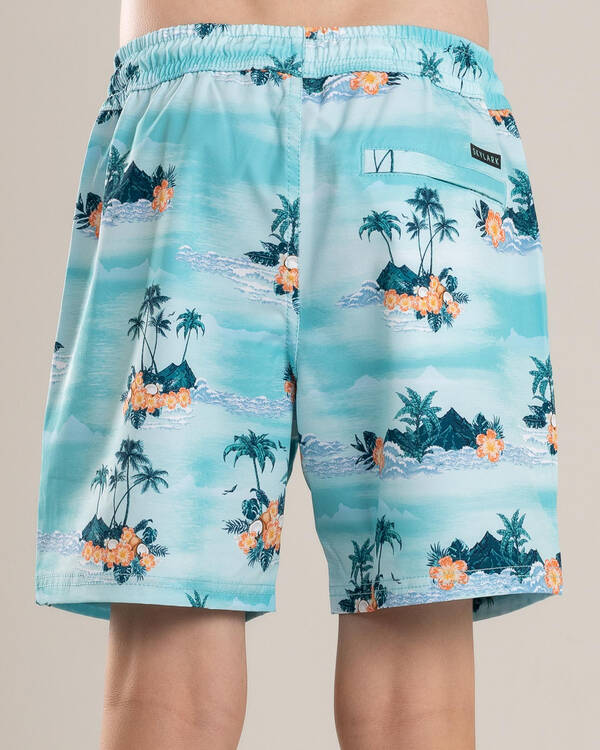 Skylark Boys' Flourish Elastic Waist Shorts for Mens