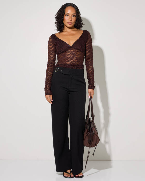 Ava And Ever Wednesday Lace Top for Womens
