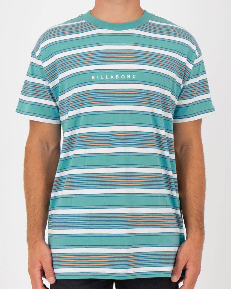 Billabong Mix Up Stripe T-Shirt for Mens