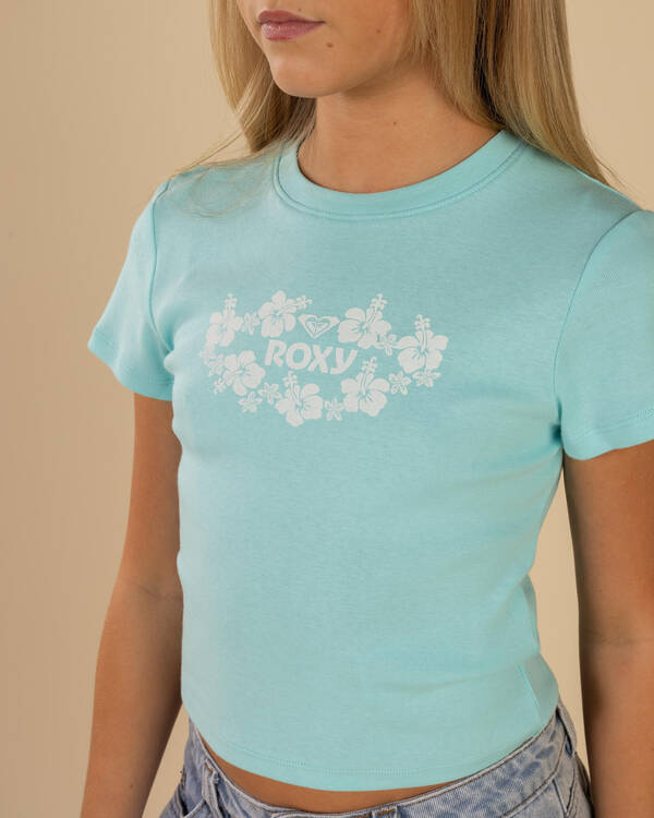 Roxy Girls' Baby One More Time Crop T-Shirt for Womens