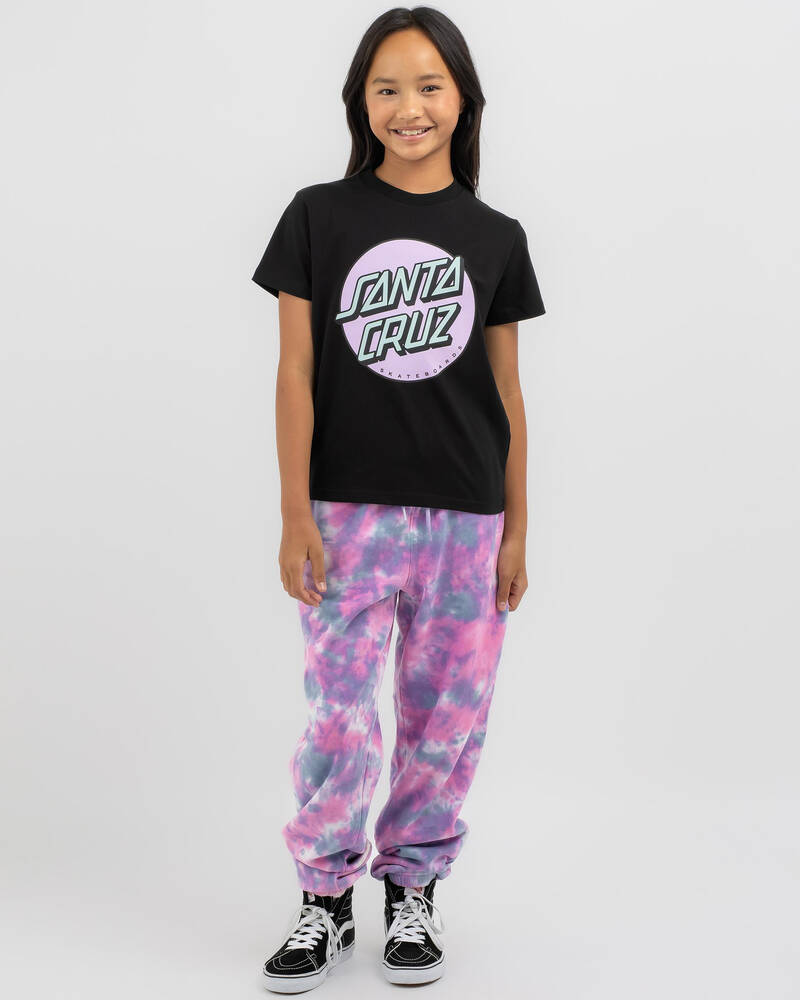 Santa Cruz Girls' Other Dot Front T-Shirt for Womens