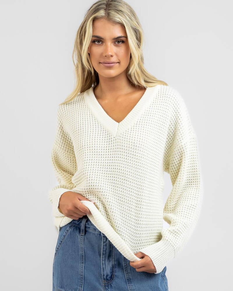 Ava And Ever Georgetown V Neck Knit Jumper for Womens