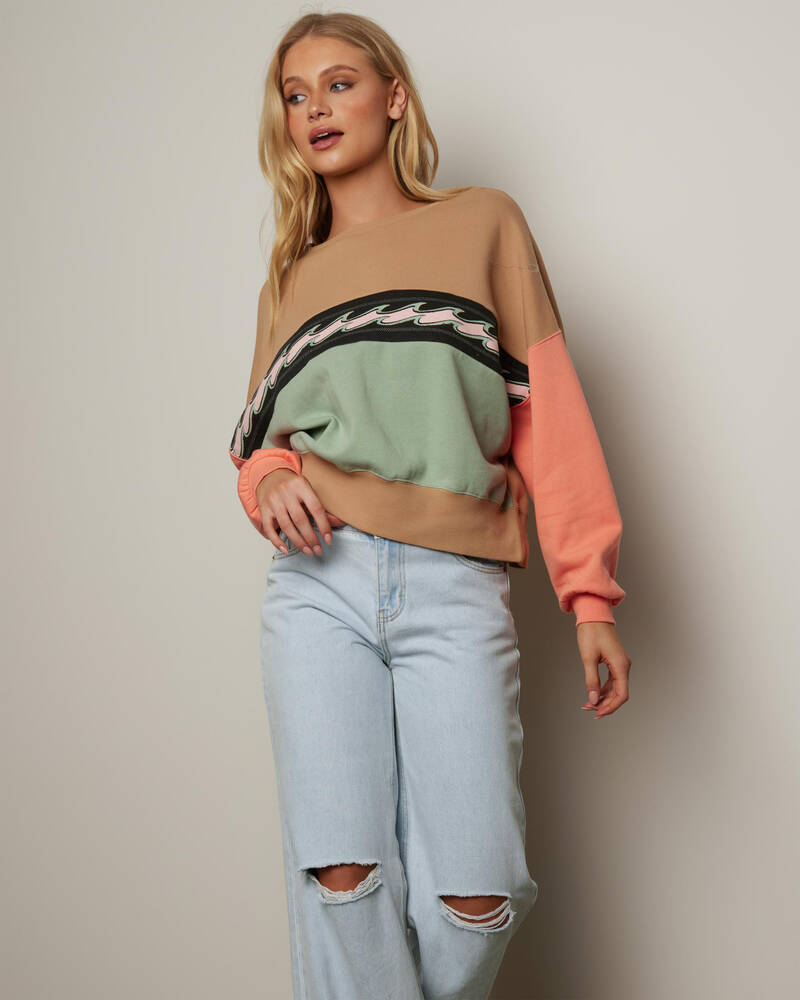 Billabong '73 Days Cabo Crewneck Sweatshirt for Womens