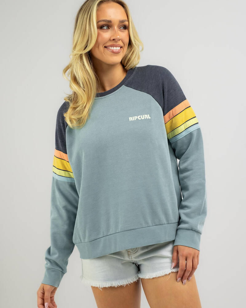 Rip Curl Surf Revival Raglan Sweatshirt for Womens