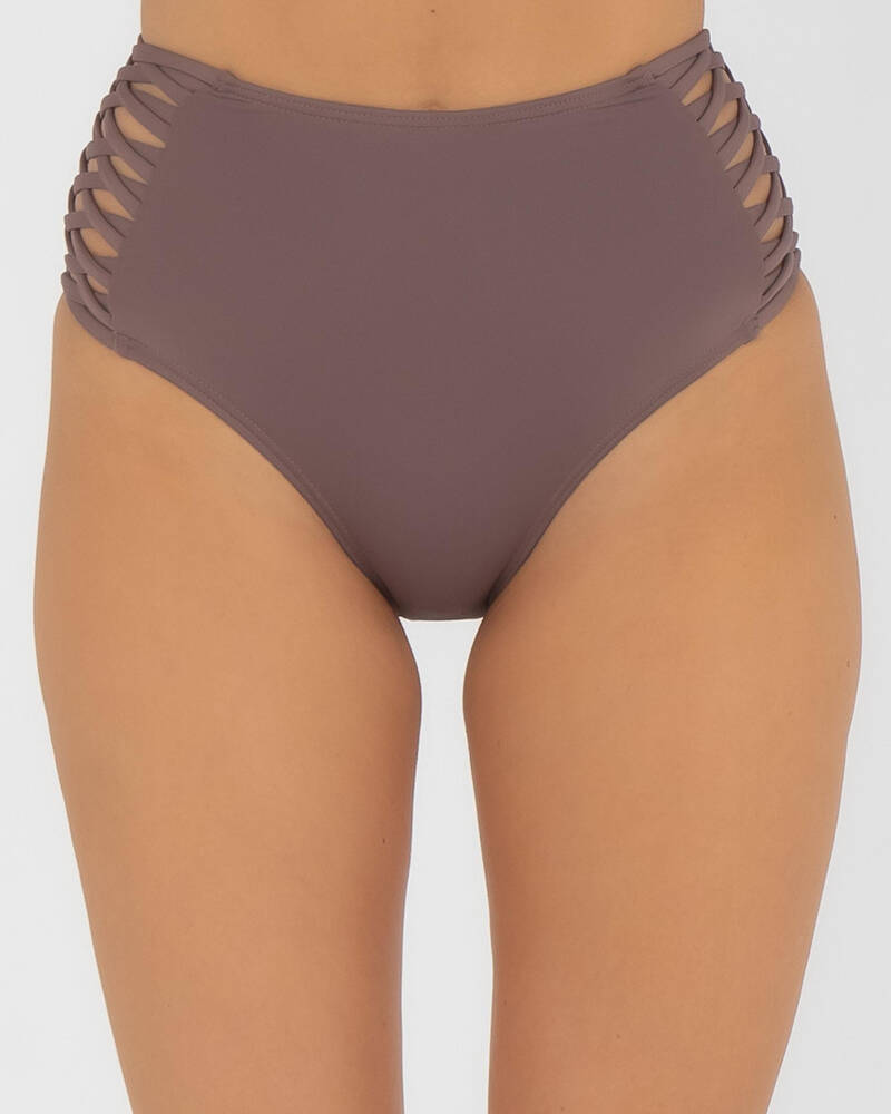 Kaiami Mika High Waisted Bikini Bottom for Womens
