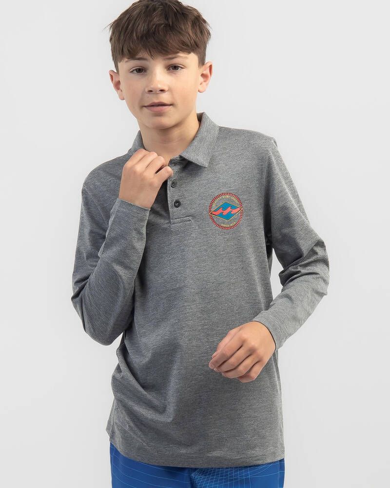 Billabong Boys' Shoreline Fisho Long Sleeve Wet Shirt for Mens