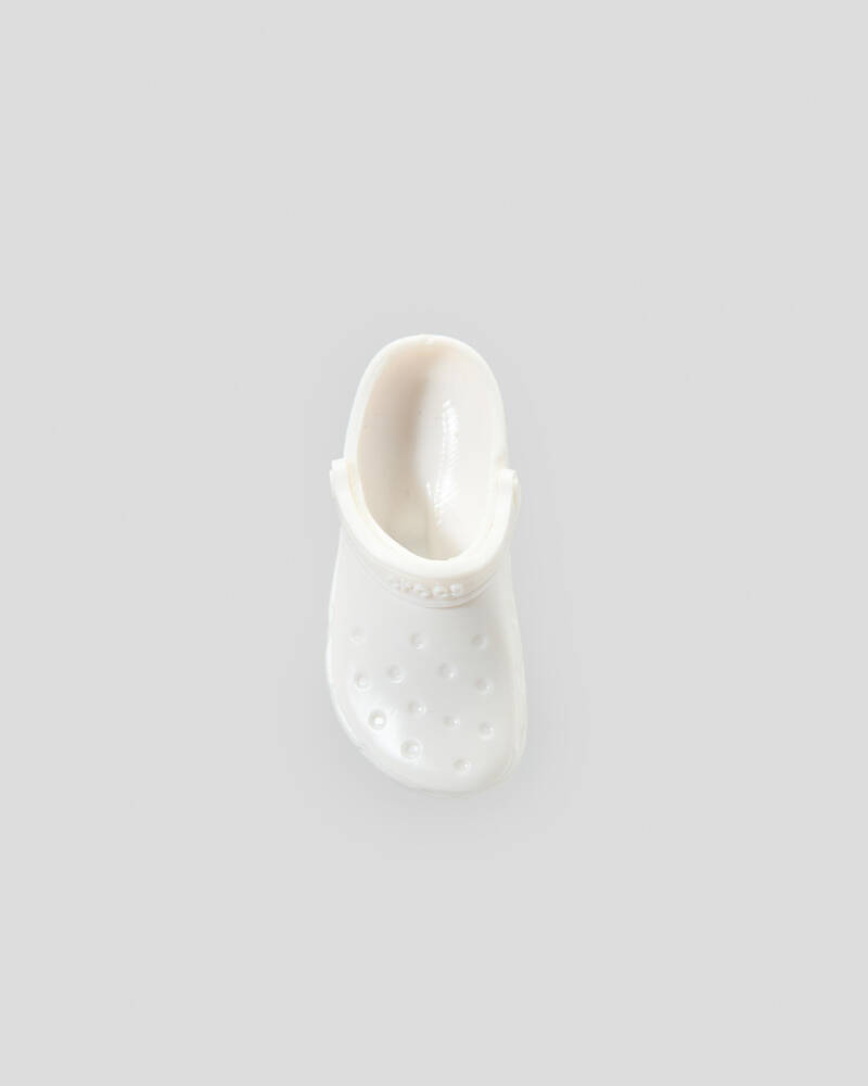 Crocs 3D White Classic Clog Jibbitz for Unisex