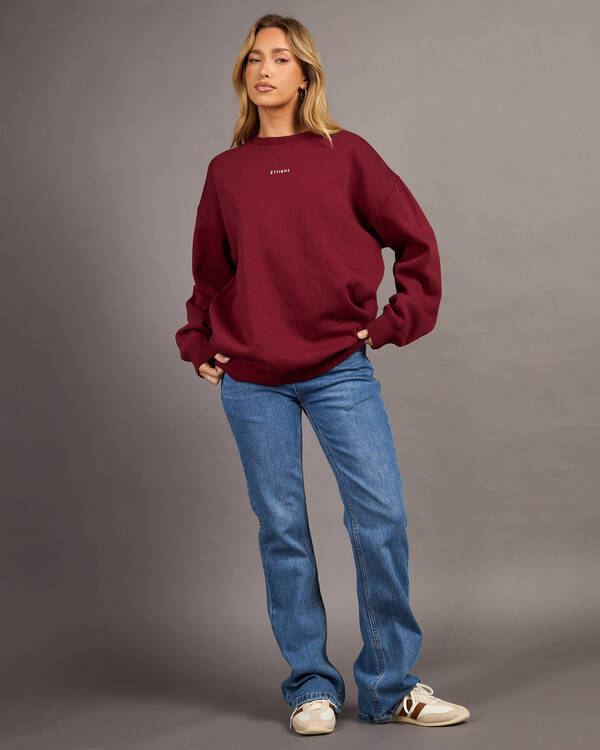 Thrills Minimal Thrills Slouch Crew Sweatshirt for Womens