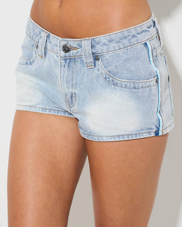 Rusty Flip Mommy Low Rise Mini Shorts 2.0 for Womens