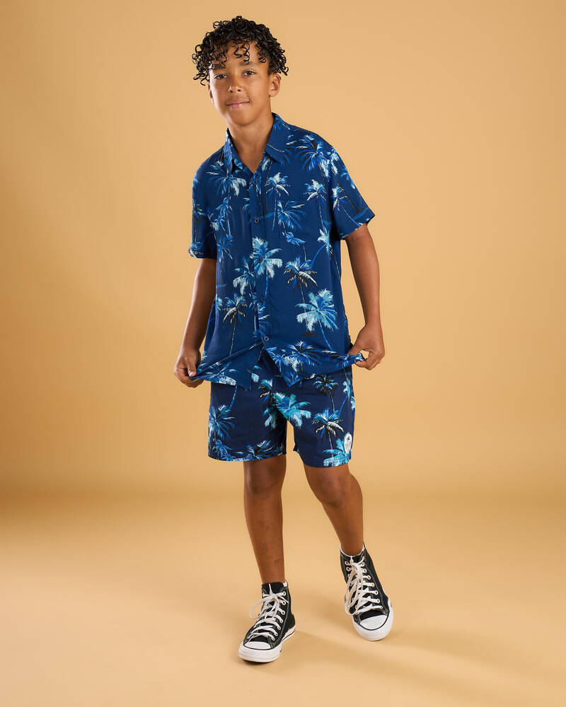 Skylark Boys' Island Short Sleeve Shirt for Mens