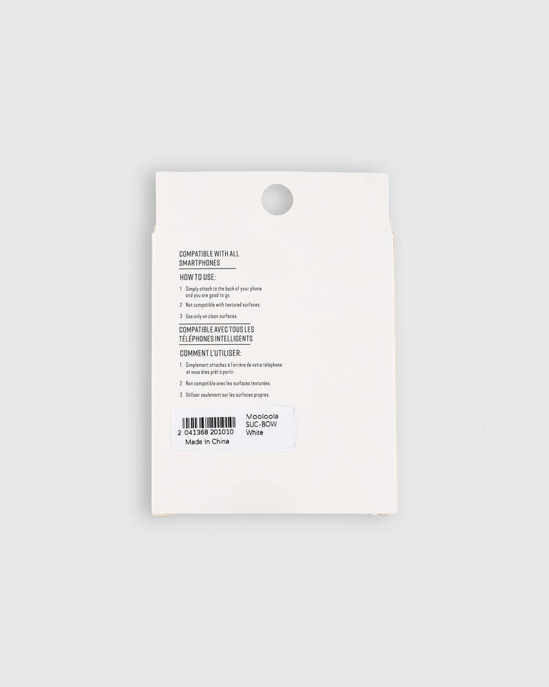 Mooloola Bow Suction Phone Sticker for Unisex