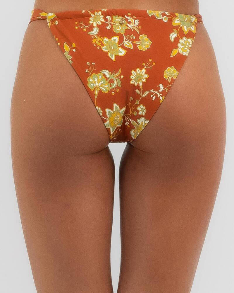 Rhythm Nova Paisley Soft Strap Side Itsy Bikini Bottom for Womens