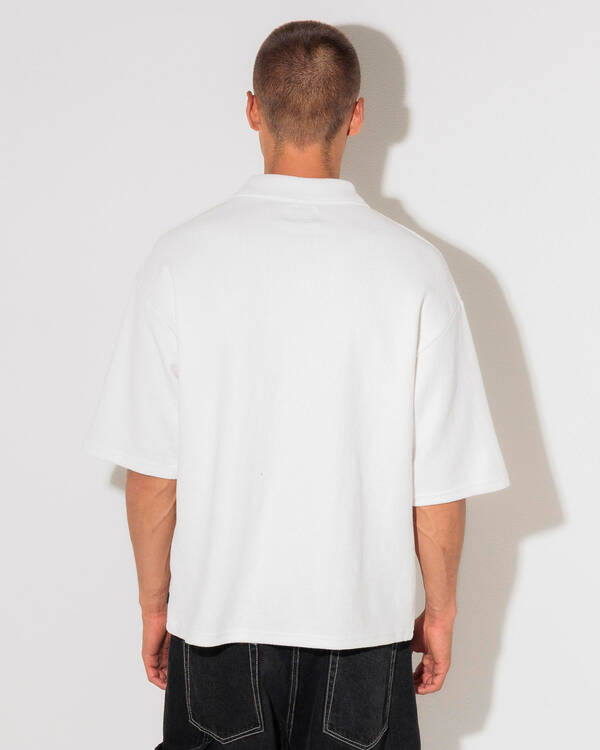 Silent Theory Stride Panelled Polo Shirt for Mens