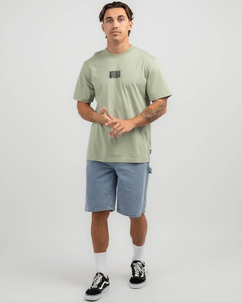 Afends Limits T-Shirt for Mens