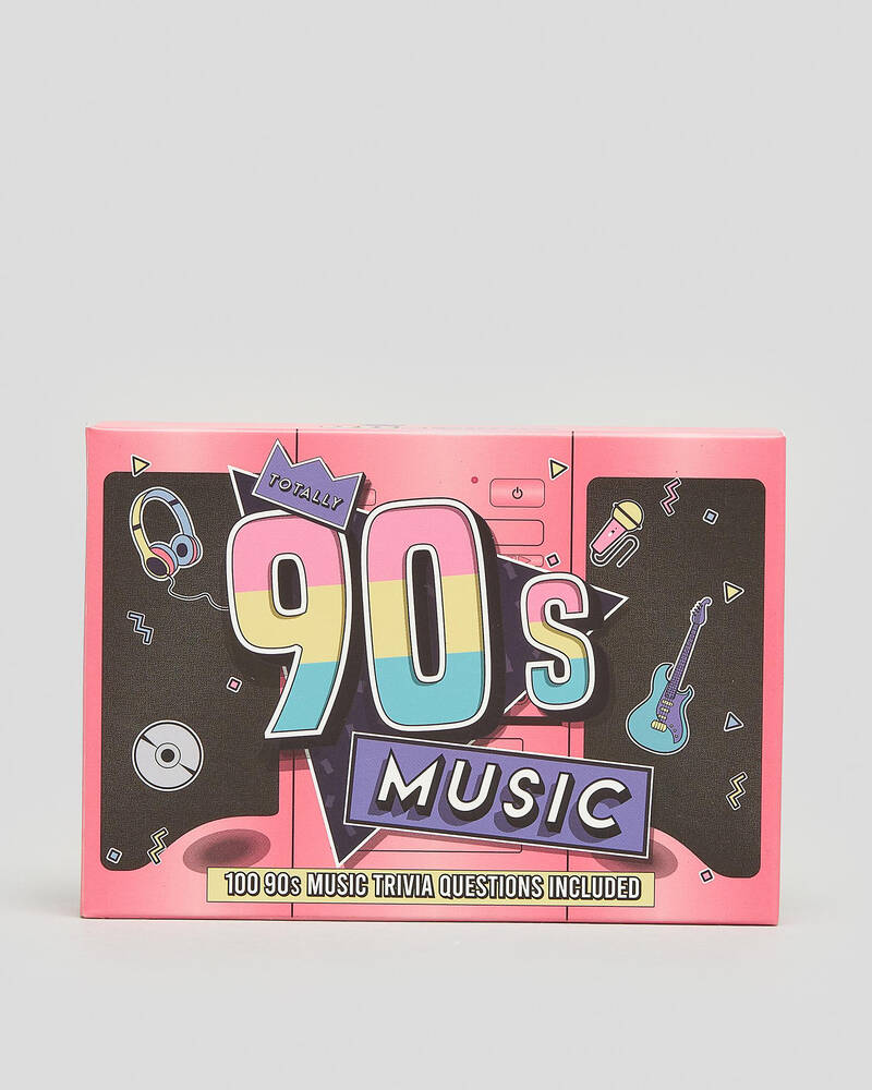 Get It Now Totally 90s Music Trivia Game for Unisex