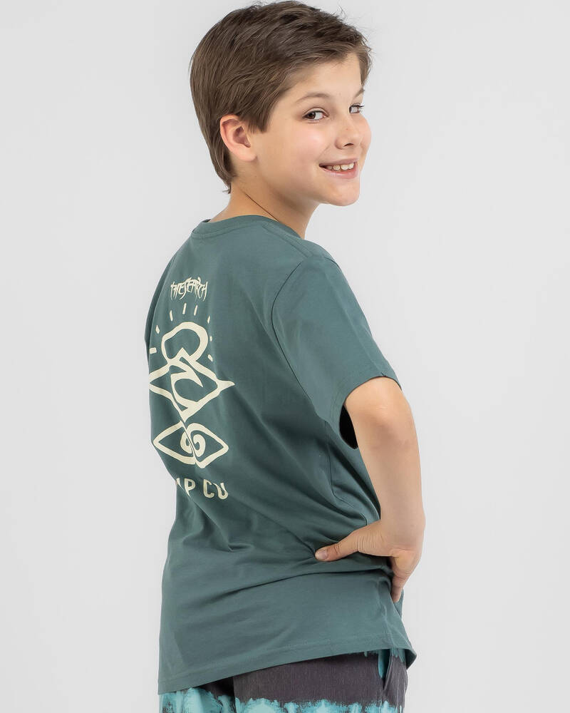 Rip Curl Boys' Search Icon T-Shirt for Mens