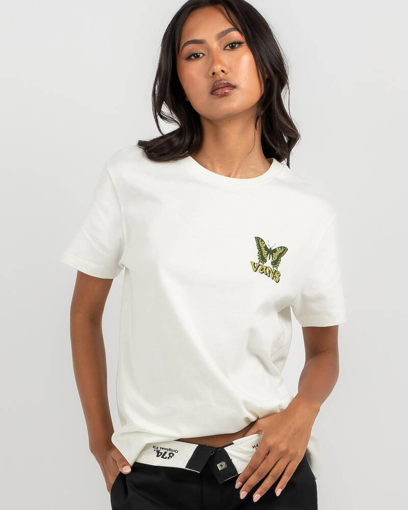 Vans Natural Fly BFF T-Shirt for Womens